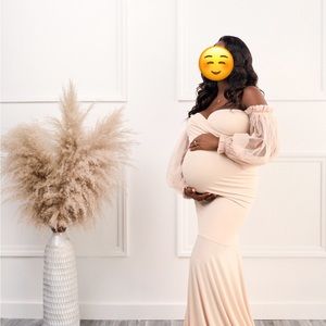 Maternity tulle mermaid dress (Baby Shower/Photoshoot/Gender Reveal)